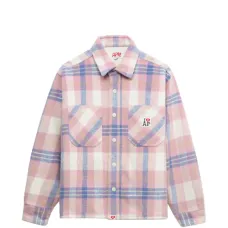 Клетчатая рубашка с карманом