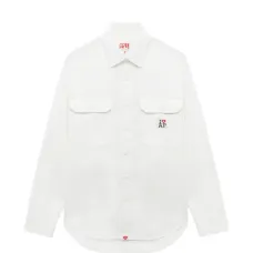 Рубашка с карманом в форме сердца