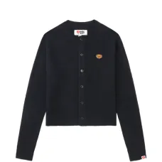 Кардиган с аппликацией на пуговицах