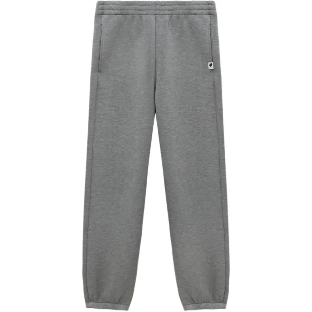 Брюки с нашивкой-логотипом