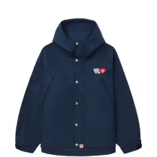 Куртка с капюшоном и логотипом