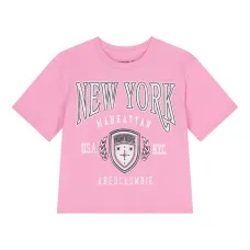 Футболка с принтом-логотипом