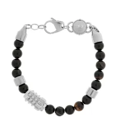 Браслет с бусинами и подвеской-логотипом Браслет с бусинами и подвеской-логотипом