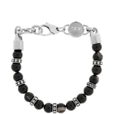 Браслет с бусинами и подвеской-логотипом Браслет с бусинами и подвеской-логотипом