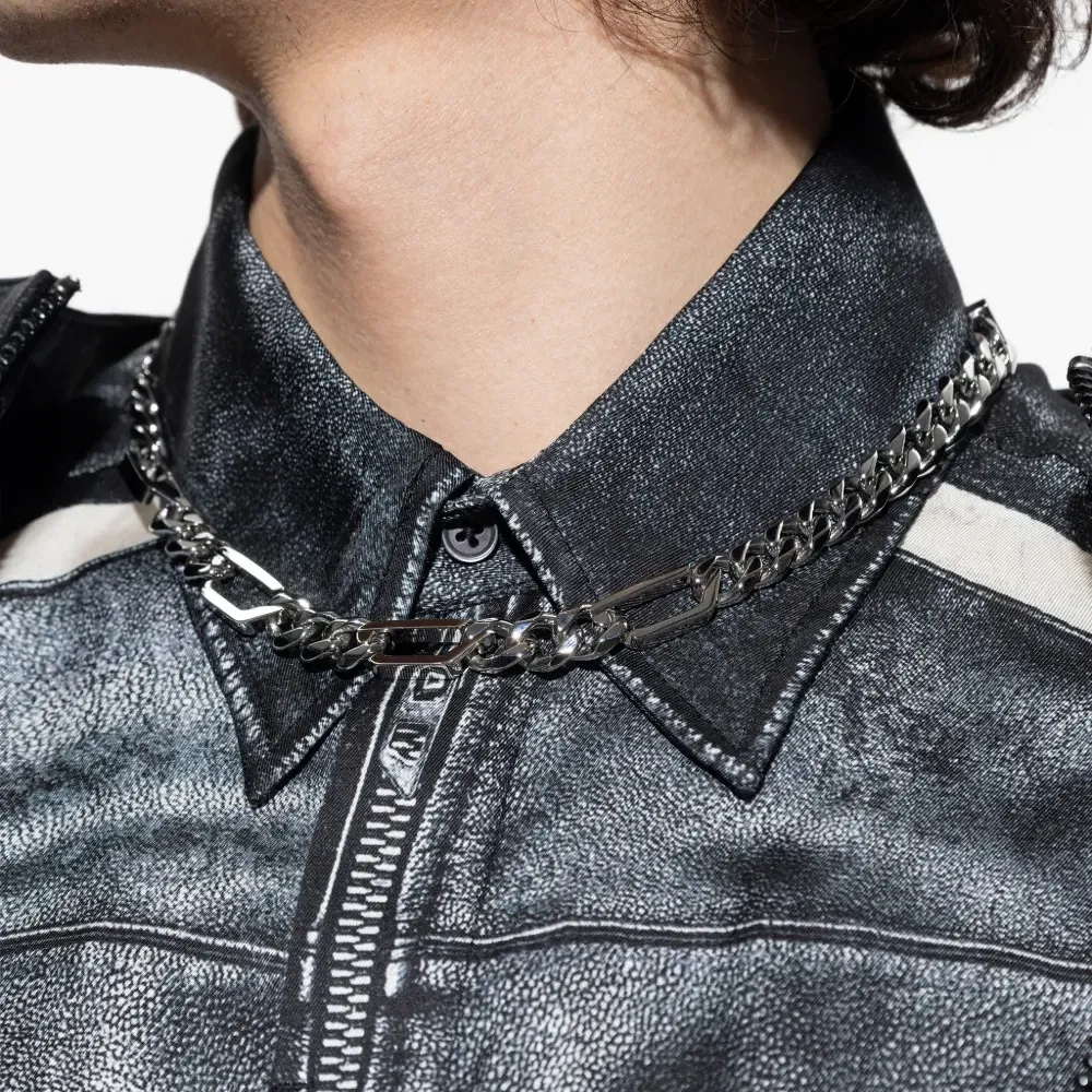 Браслет из цепочек