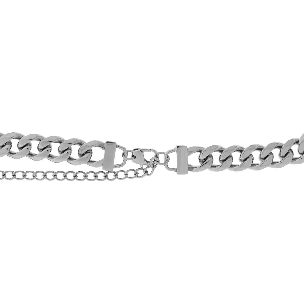 Браслет из цепочек