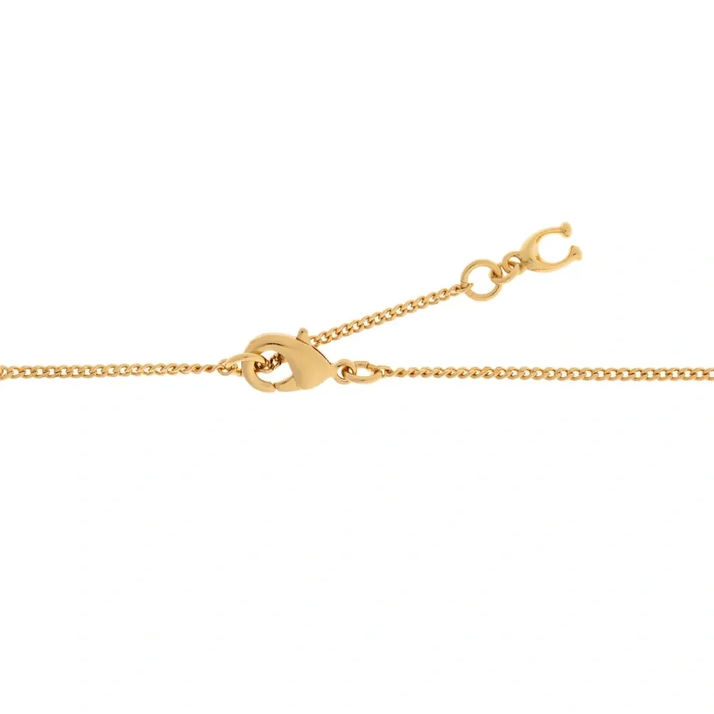 Колье с цветочным кулоном в форме сердца