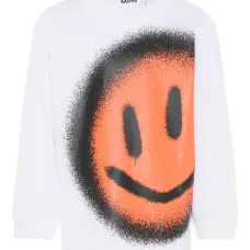 Футболка с принтом "Смайлик"