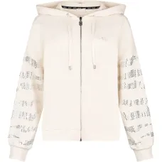 Толстовка на молнии с заклёпками