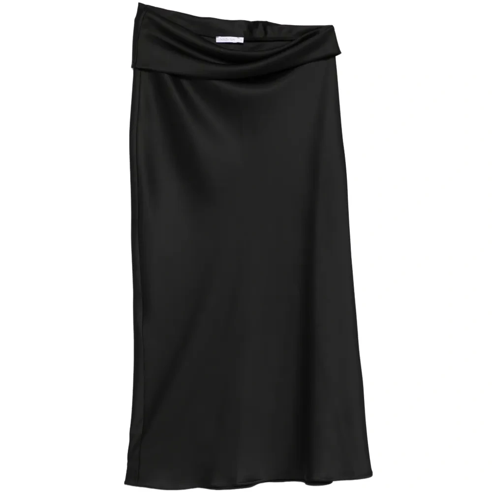 Драпированная миди-юбка