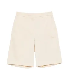 Шорты строгого кроя с логотипом