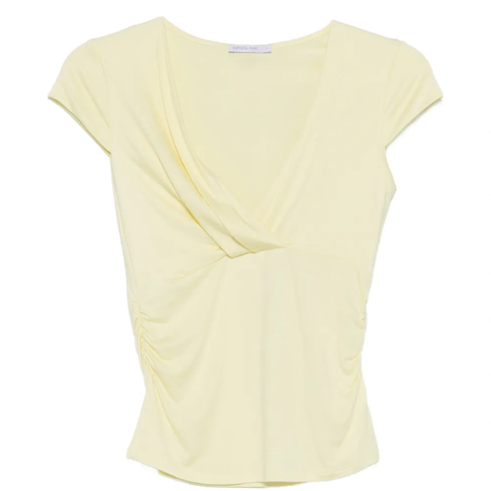 Драпированная футболка