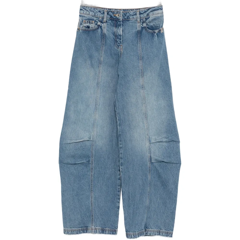 Джинсы широкого кроя