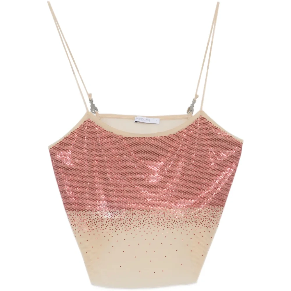 Топ из тюля со стразами Топ из тюля со стразами