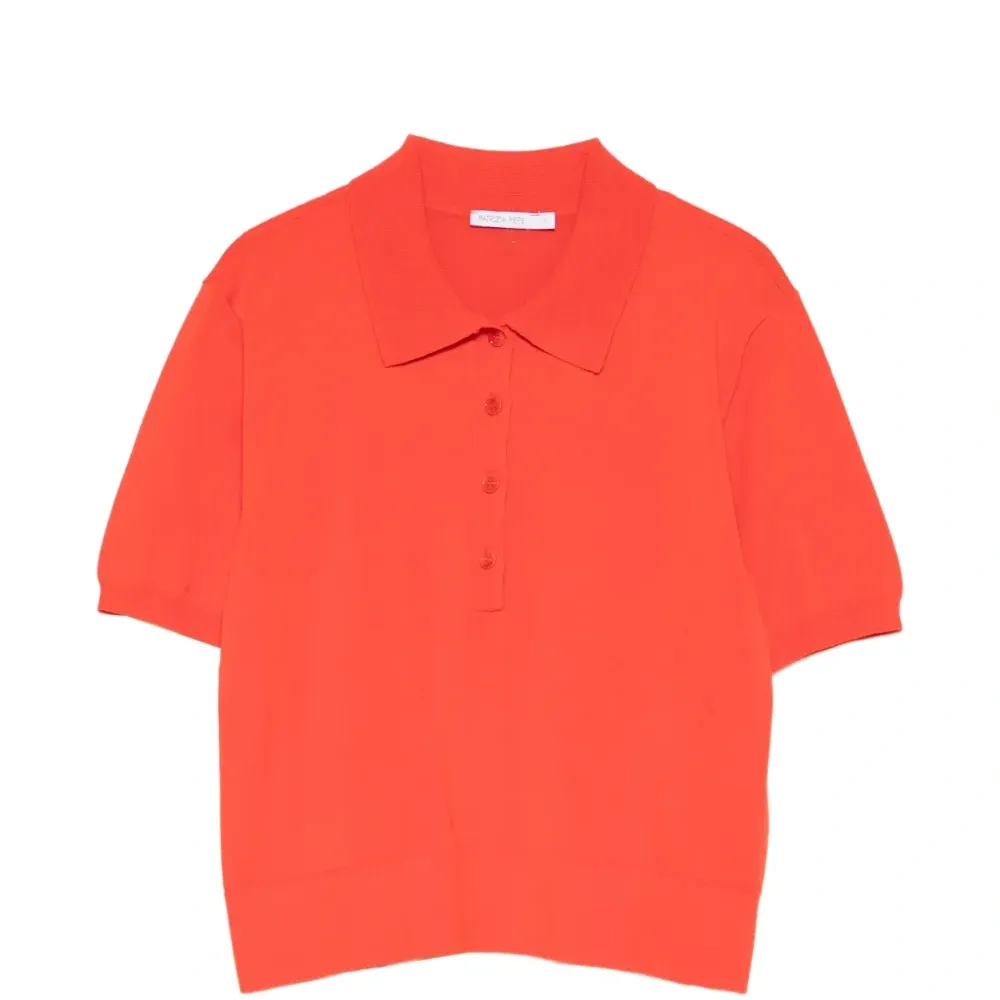 Поло на пуговицах