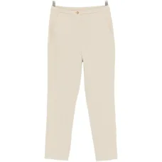 Брюки-сигареты на пуговицах