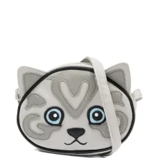 Сумка через плечо с аппликацией в виде кота