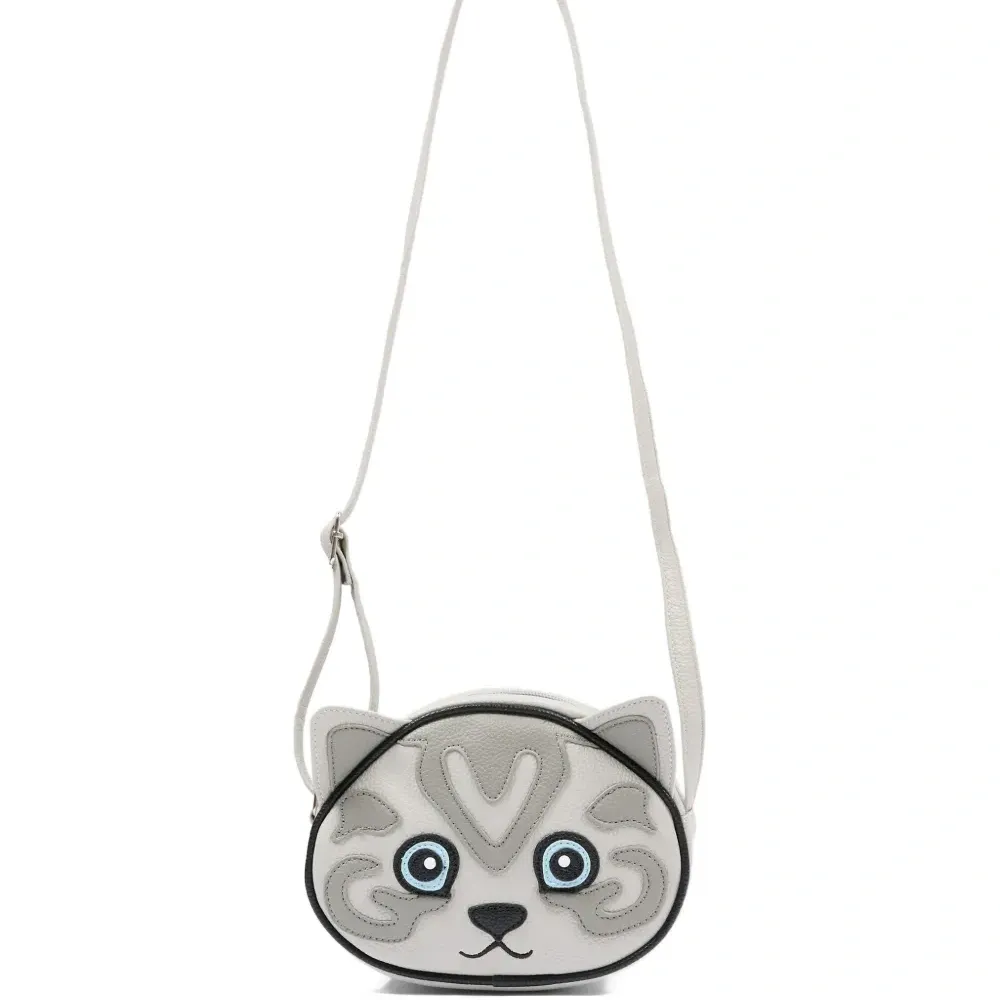 Сумка через плечо с аппликацией в виде кота Сумка через плечо с аппликацией в виде кота