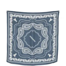 Шарф с графическим принтом