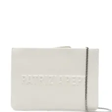Клатч из кожи с тиснённым логотипом (IM)PERFECTION