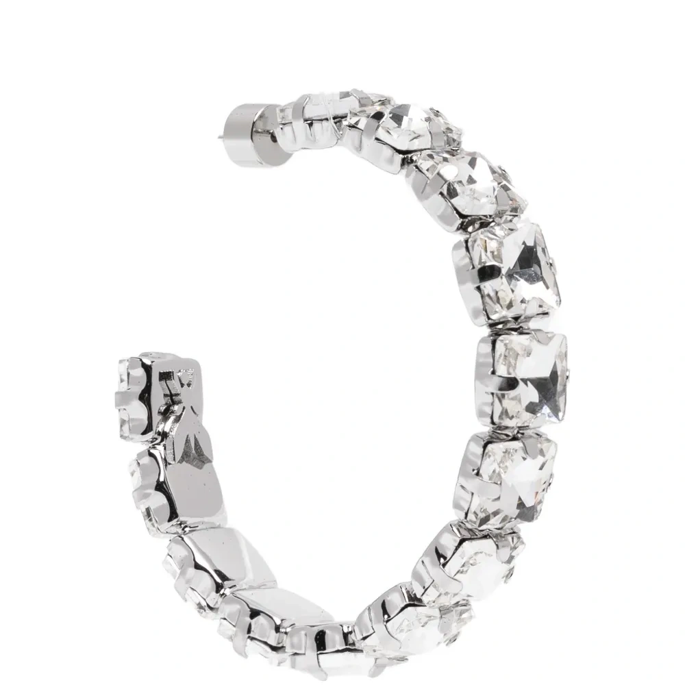 Украшенные серьги-кольца