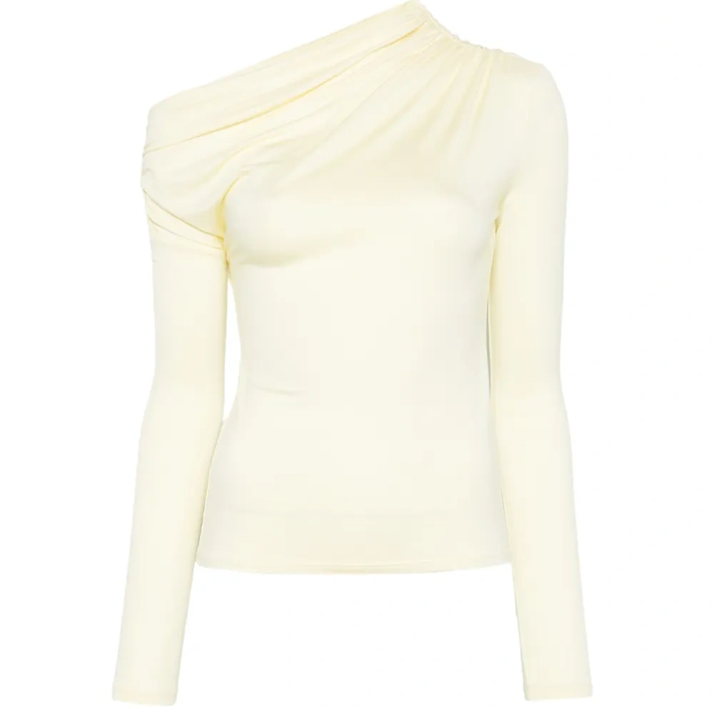 Драпированная асимметричная топ