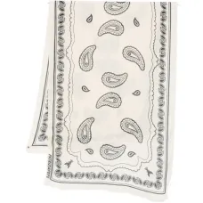 Шарф с графическим принтом