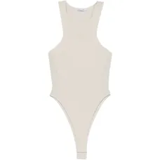 Боди-майка с сетчатыми вставками Боди-майка с сетчатыми вставками