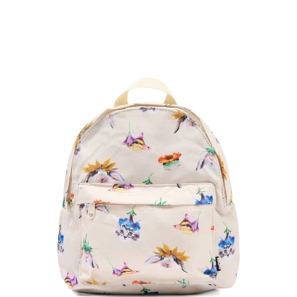 Рюкзак с цветочным принтом