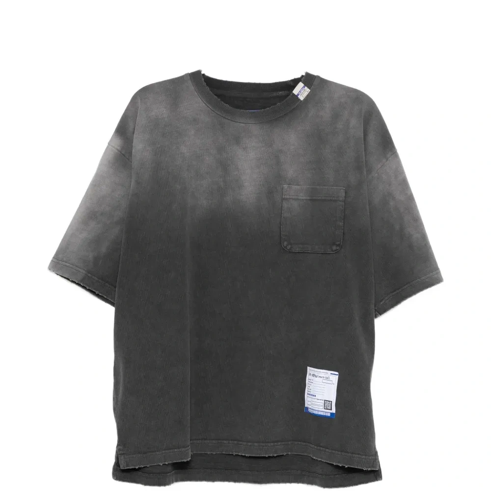 Футболка с эффектом выцветшего солнца