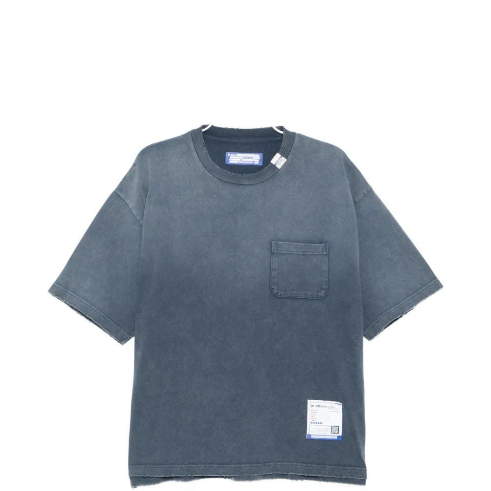 Футболка с эффектом выцветшего солнца