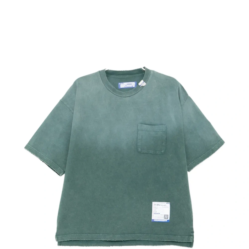 Футболка с эффектом выцветшего солнца