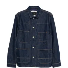 Джинсовая рубашка-оверсорш