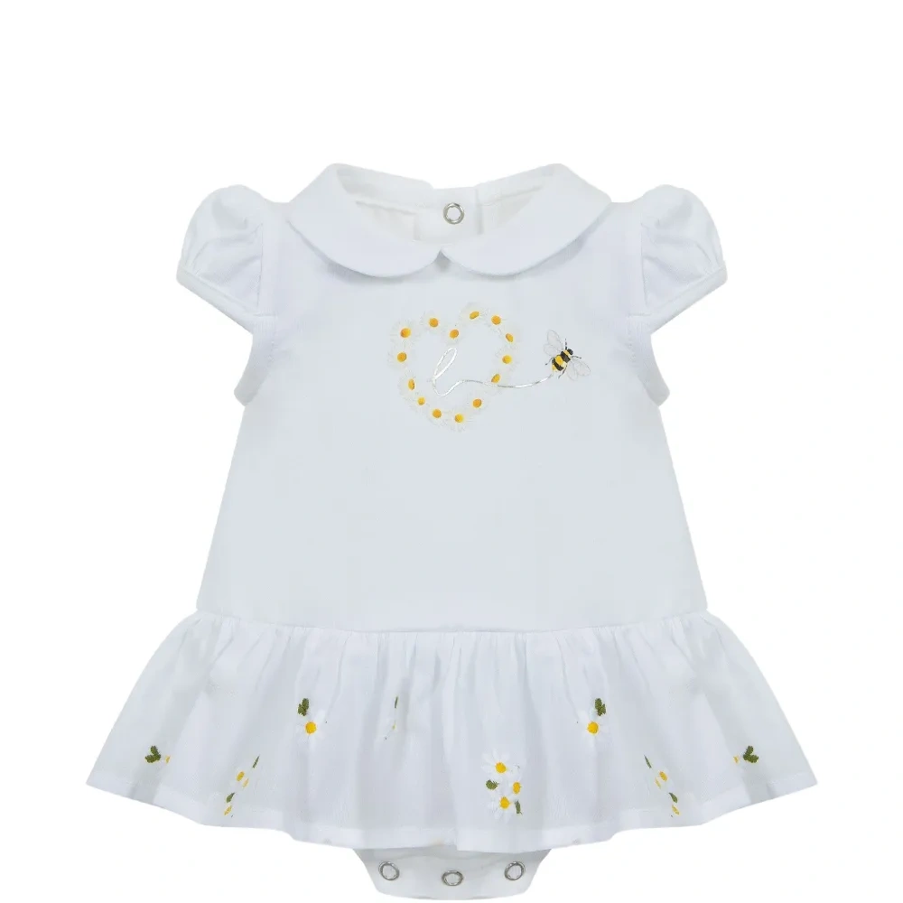 Боди с цветочным принтом