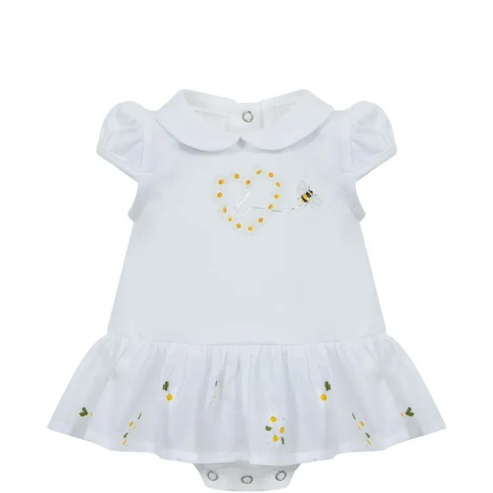 Боди с цветочным принтом