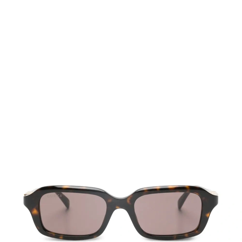 Солнцезащитные очки с прямоугольным логотипом