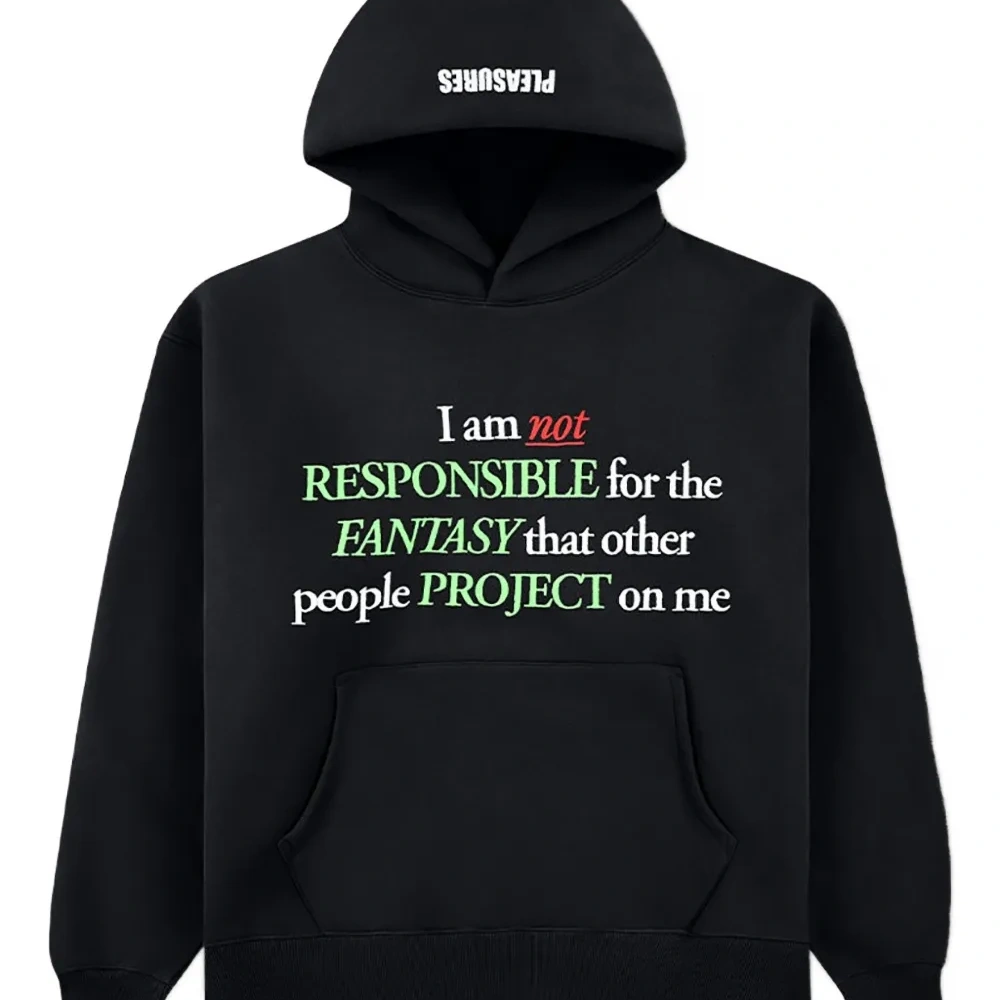 Худи с принтом в виде надписи