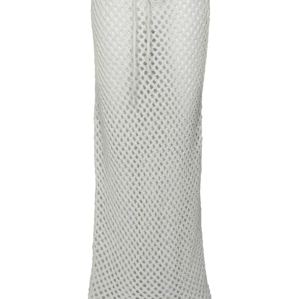 Юбка из крупной вязки