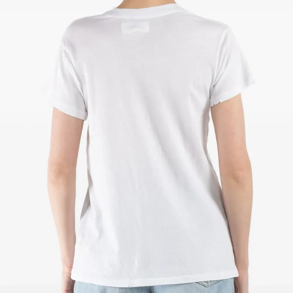 Приталенная футболка с короткими рукавами