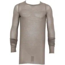 Рифленая футболка с длинными рукавами