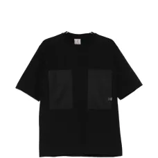 Футболка с круглым вырезом и карманом