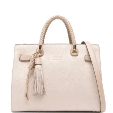 Сумка-тоут Manhattan с плетёной ручкой и кисточкой Сумка-тоут Manhattan с плетёной ручкой и кисточкой