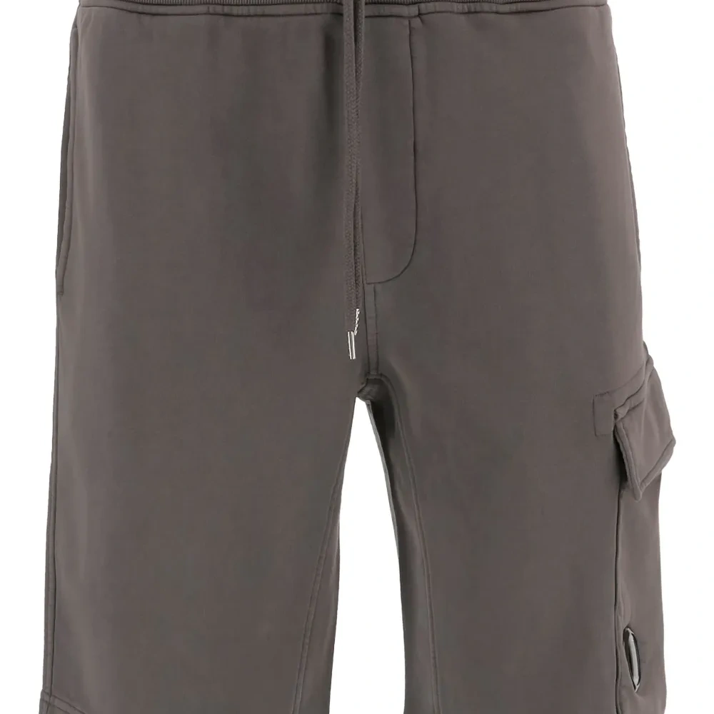 Спортивные шорты-карго с кулиской