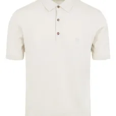 Поло с короткими рукавами на пуговицах