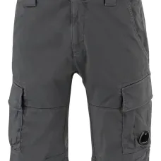 Карго-шорты с вставкой в виде линзы