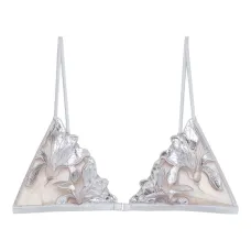 Бюстгальтер с вышивкой "Лилии"