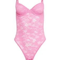 Боди из эластичного кружева