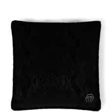 Велюровая подушка с логотипом