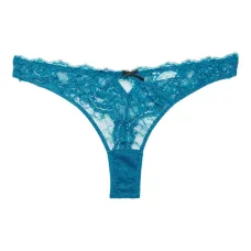 Кружевные стринги Bianca с бантом Кружевные стринги Bianca с бантом