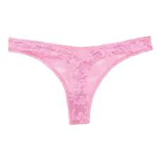 Трусики-стринги из эластичного кружева